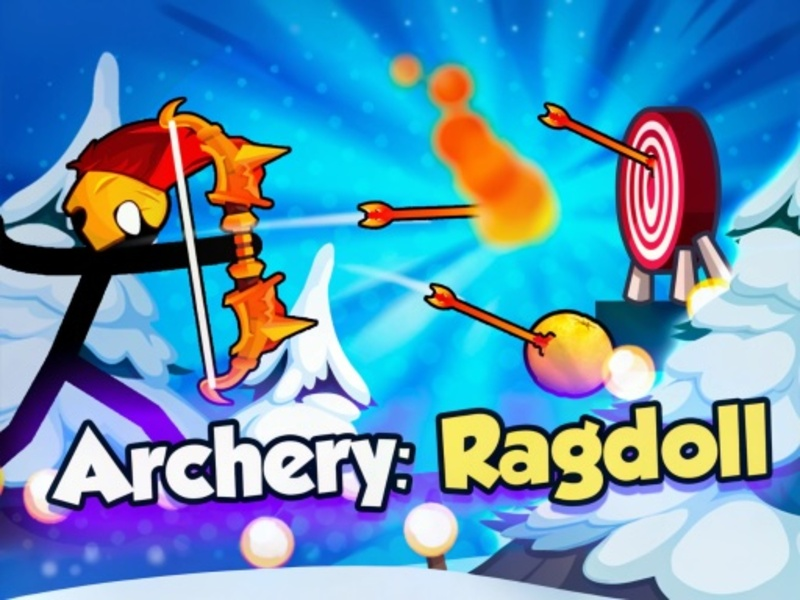 Spel Bågskytte ragdoll på nätet