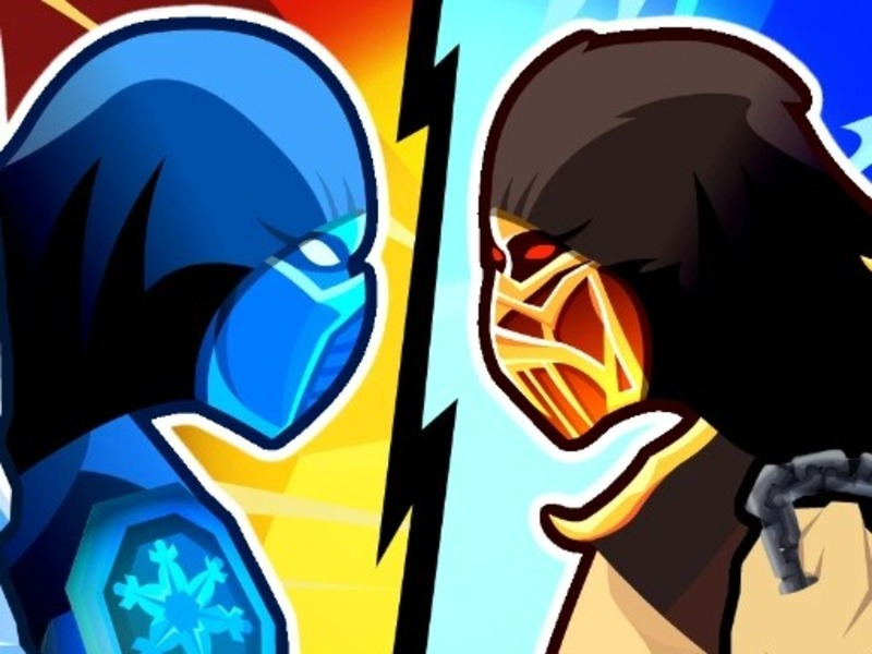 Spel Stickman Kombat 2D på nätet