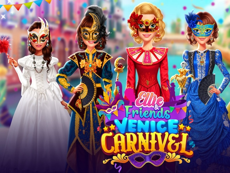 Spel Ellie och vänner Venice Carnival på nätet
