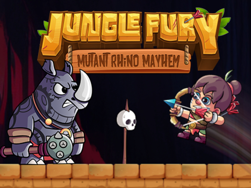 Spel Jungle Fury Mutant Rhino Mayhem på nätet