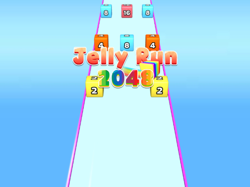 Spel Jelly Run 2048 på nätet