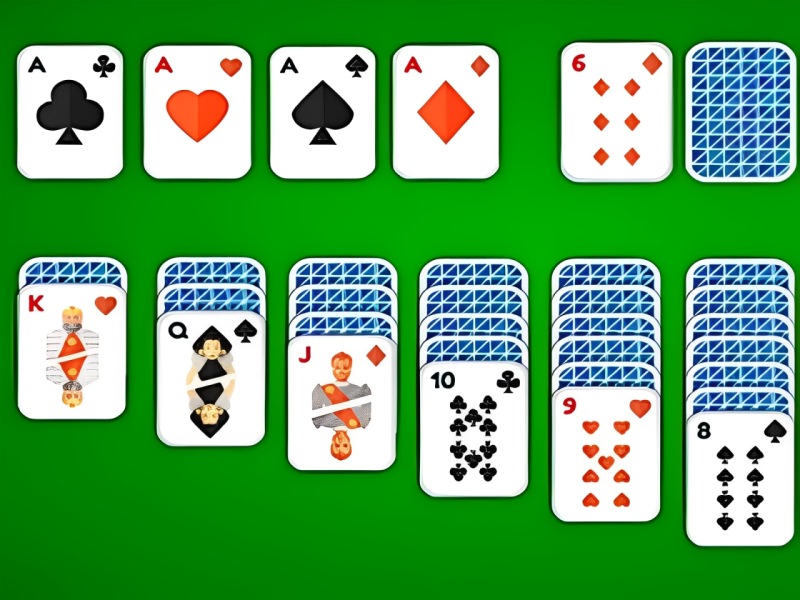 Spel Klondike 2024 på nätet