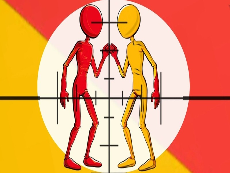 Spel Stick Color War på nätet