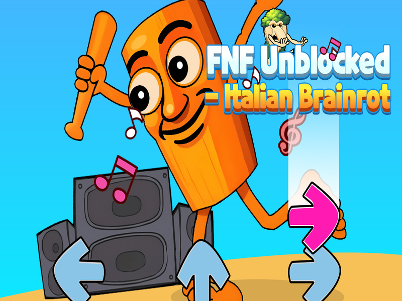 Spel FNF oblockerad italiensk hjärnrot på nätet