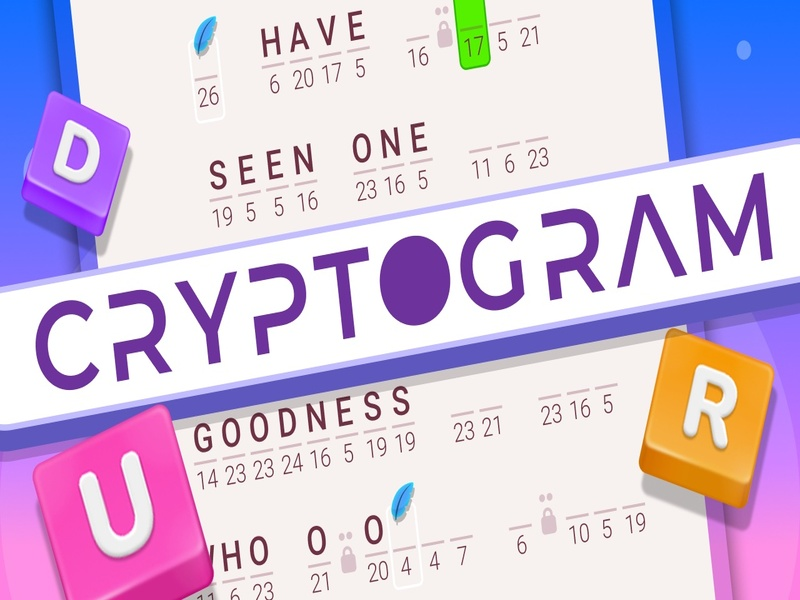 Spel Cryptogram: Word Brain Puzzle på nätet