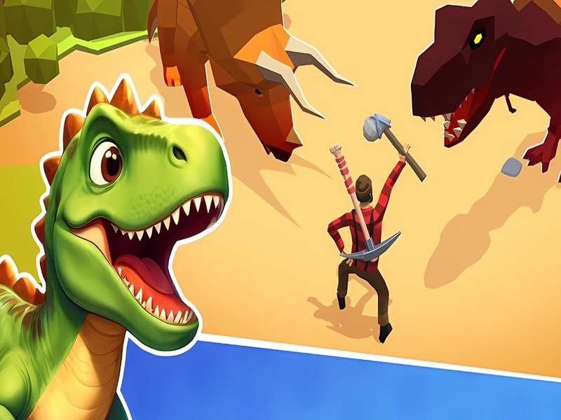 Spel Dino Survival 3D Simulator på nätet