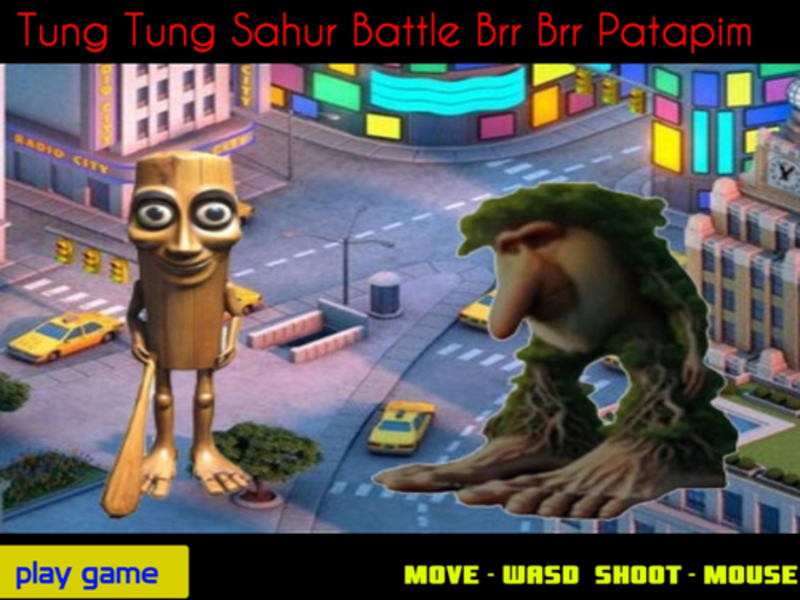 Spel Tung Tung Sahur Battle BRR BRR PATAPIM på nätet
