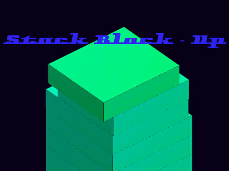Spel Stackblock- upp på nätet