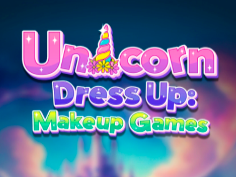 Spel Unicorn Dress Up: Makeup Games på nätet