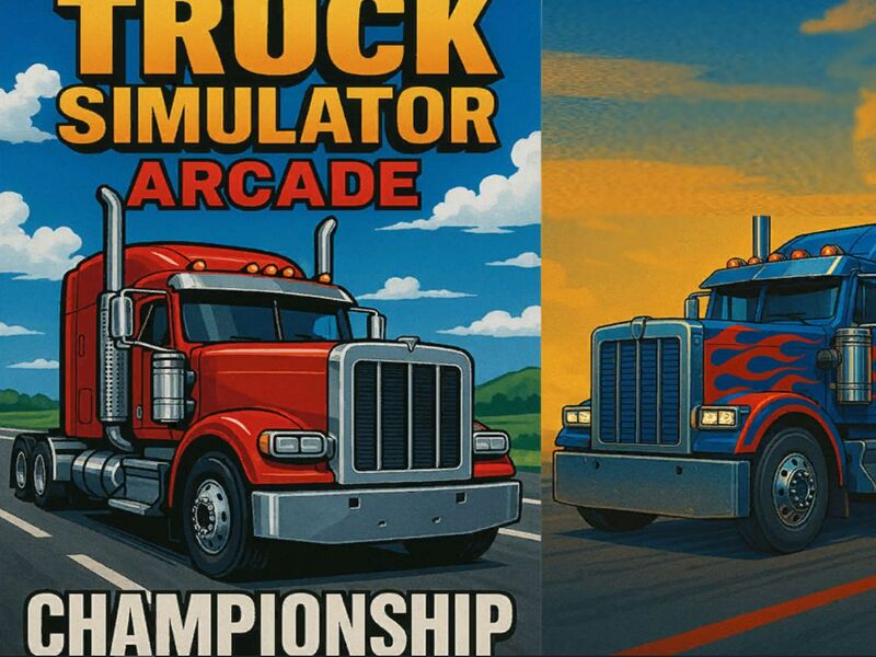 Spel Trucksimulator arkadmästerskap på nätet