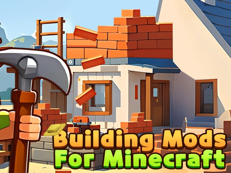 Spel Byggmods för minecraft på nätet