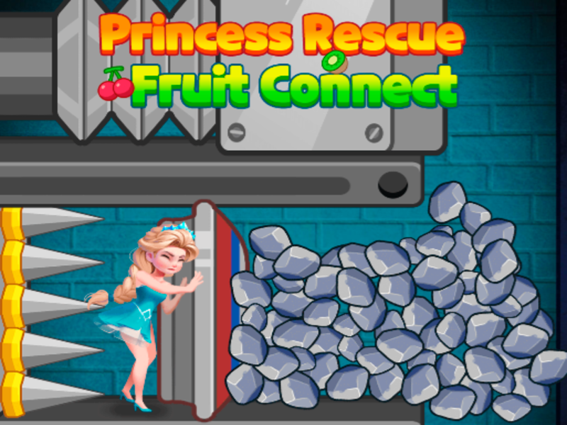 Spel Prinsessan räddning Fruit Connect på nätet