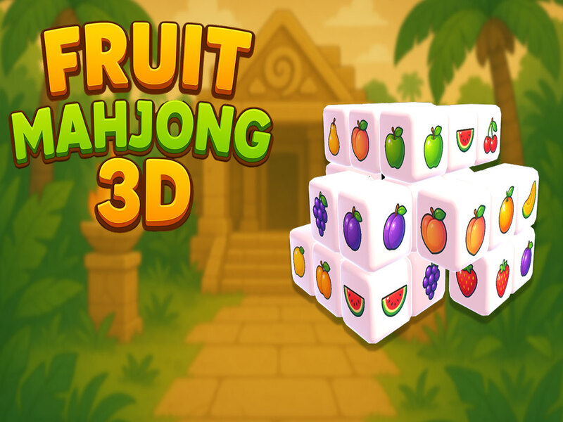 Spel Fruit Mahjong 3D på nätet
