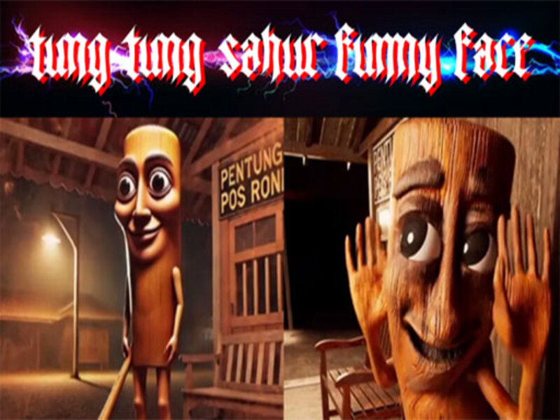 Spel Tung Tung Sahur Funny Face på nätet