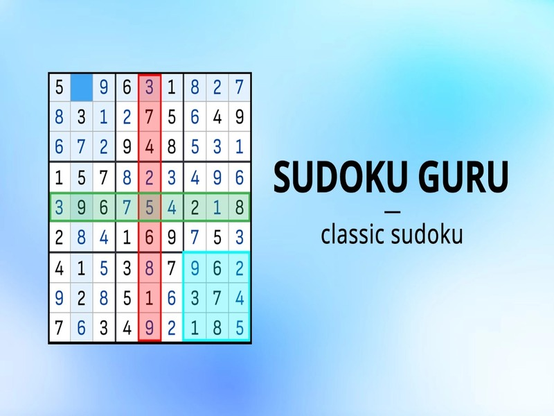 Spel Sudoku guru på nätet