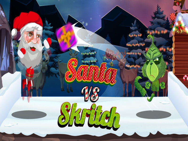 Spel Santa vs Skritch på nätet