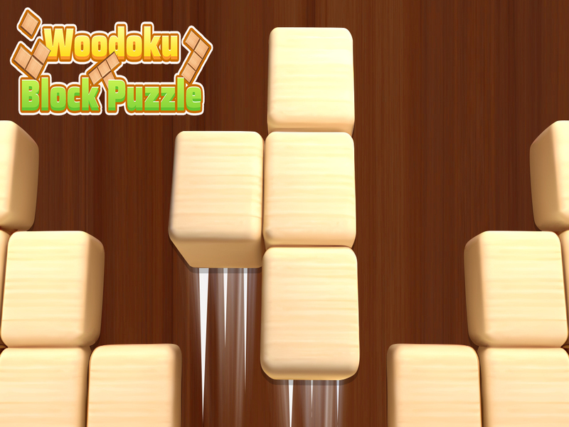 Spel Woodoku blockpussel på nätet