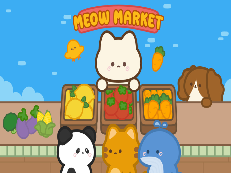 Spel Meow Market på nätet