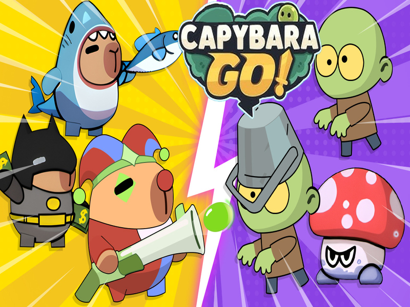 Spel Capybara gå! på nätet