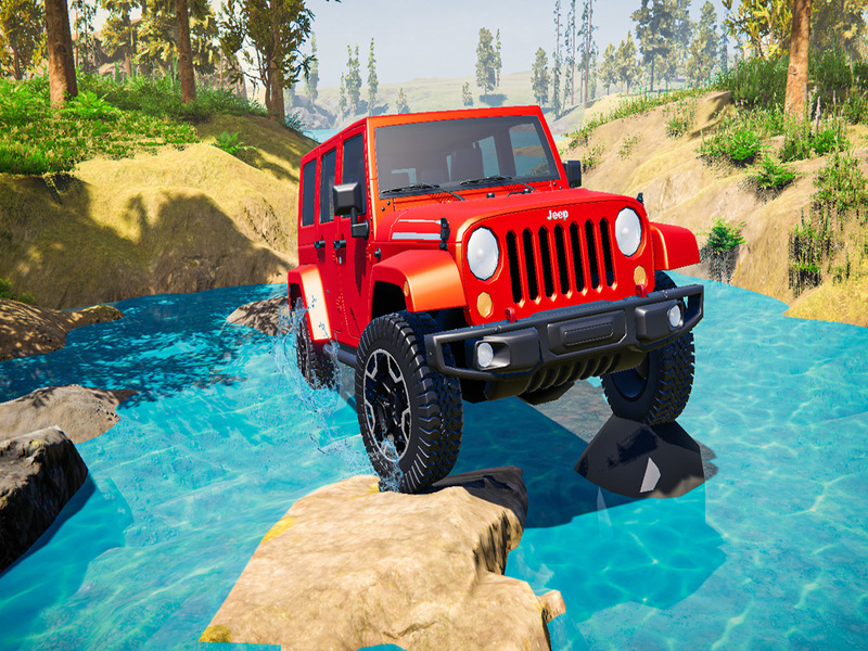 Spel Offroad Jeep Game Simulator på nätet