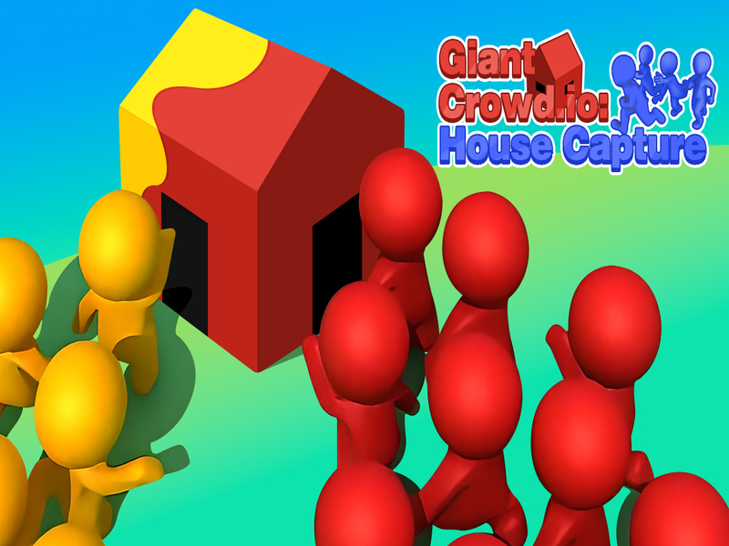 Spel Giant Crowd io House Capture på nätet