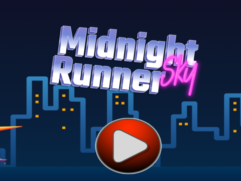 Spel Midnight Sky Runner på nätet