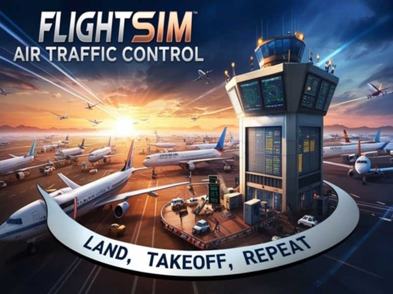Spel Flight Sim Air Traffic Control på nätet