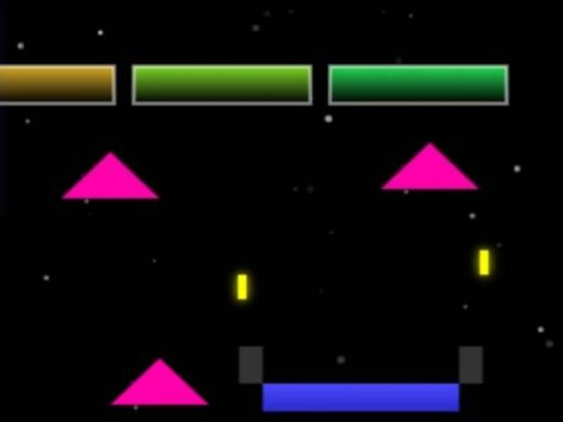 Spel Arcanoid rymdförsvar på nätet
