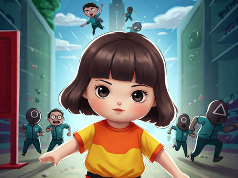 Spel Squidgame. io på nätet