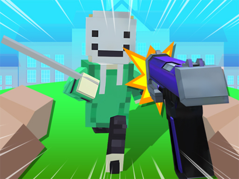 Spel Block Craft 3D School på nätet