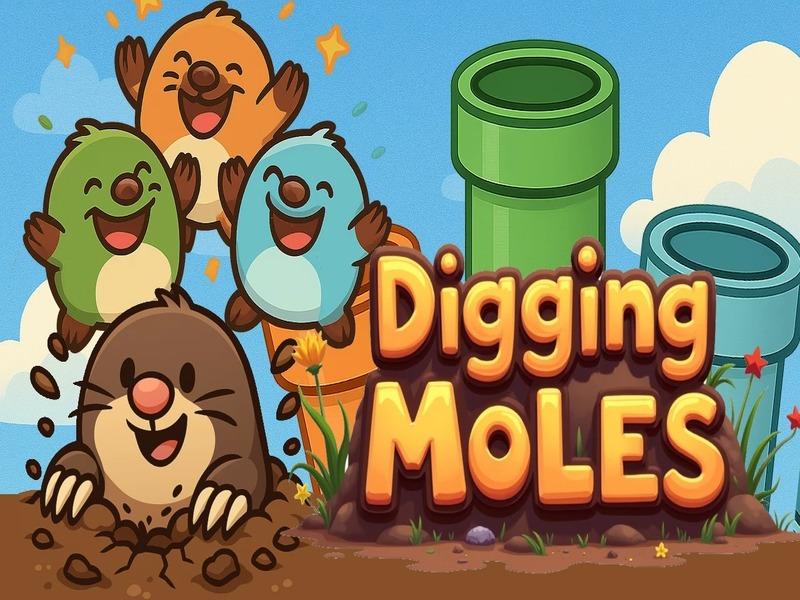 Spel Grävmullar på nätet