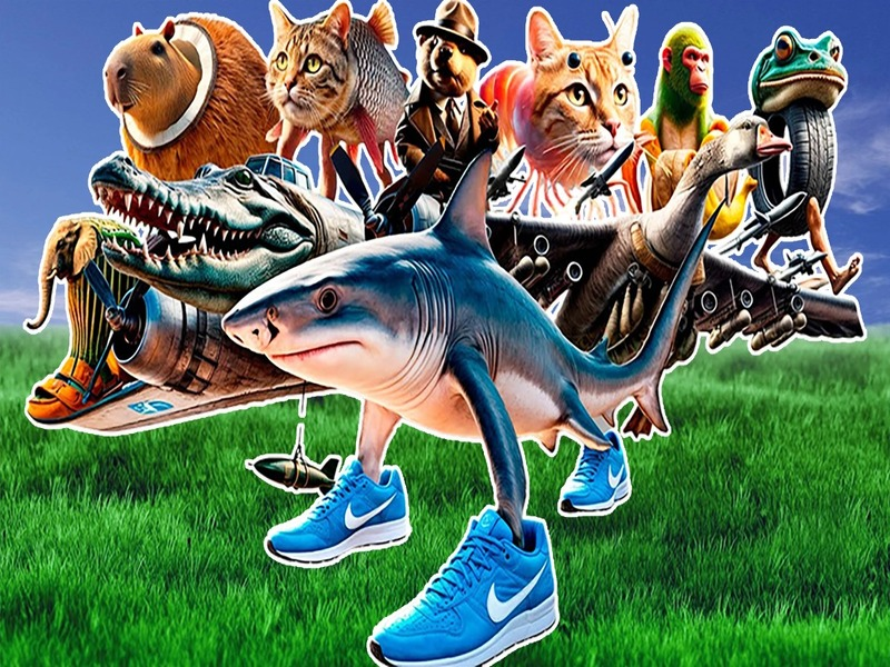Spel Italiensk BrainRot: Neuro Beasts på nätet