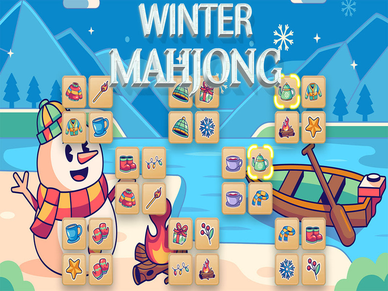 Spel Vintermahjong på nätet