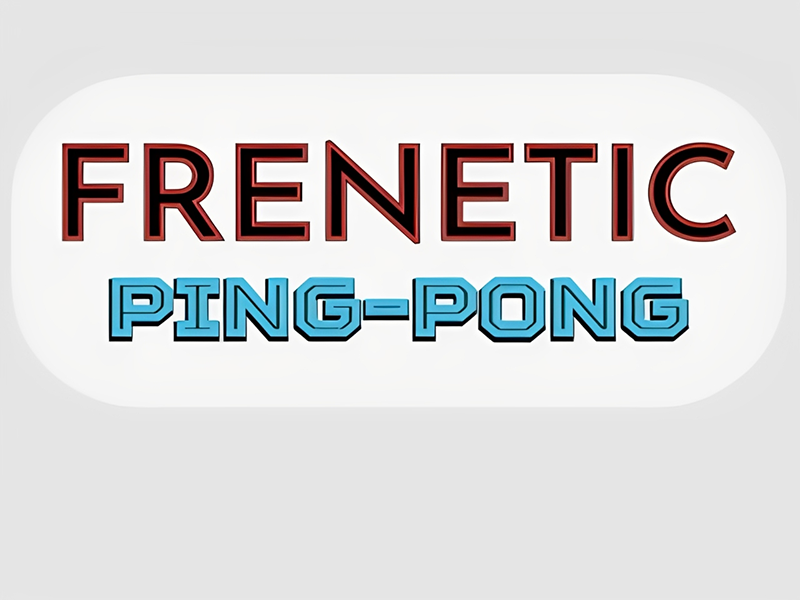 Spel Frenetisk ping pong på nätet