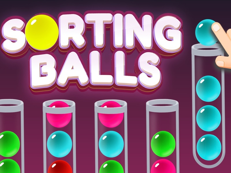 Spel Sorteringsbollar på nätet