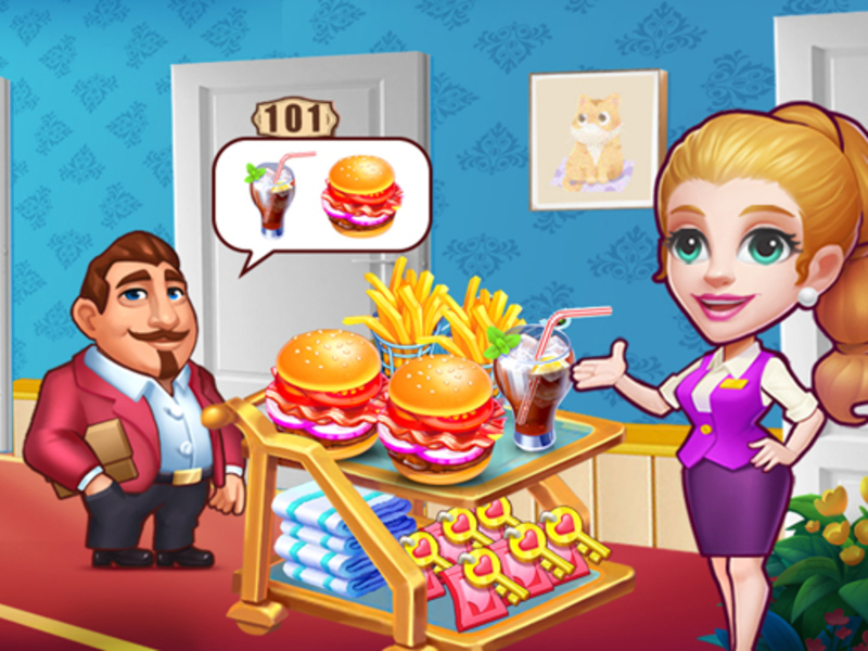 Spel Hotellfeber tycoon på nätet