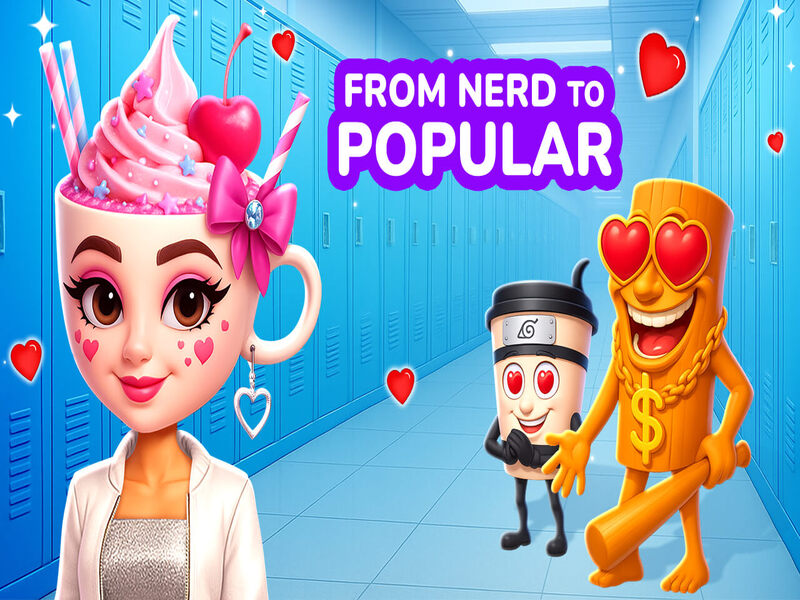 Spel Från nörd till populära ballerina cappuccina på nätet