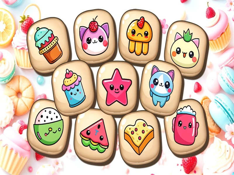 Spel Sweetsu Tile Puzzle på nätet
