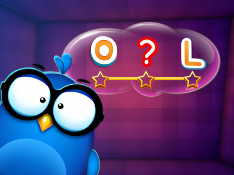 Spel Ord med uggla på nätet