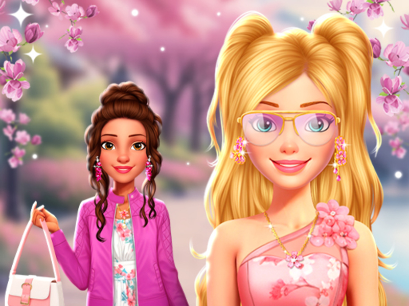 Spel BFFS Cherry Blossom Celebration på nätet