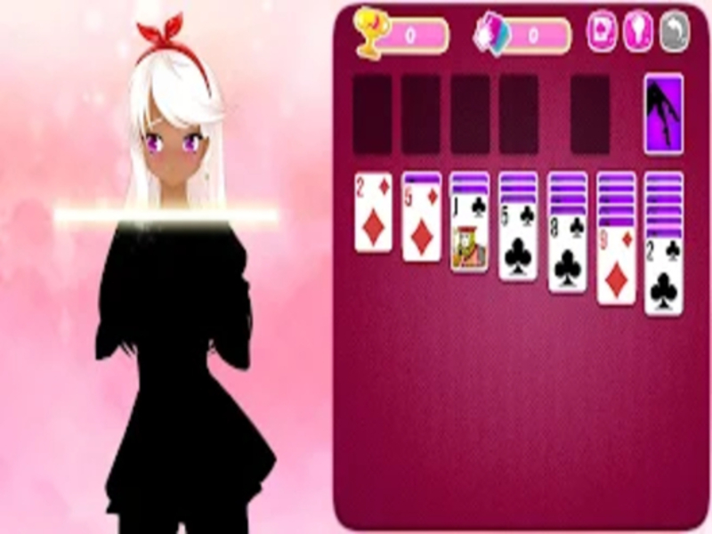 Spel Solitaire Girls 2 på nätet