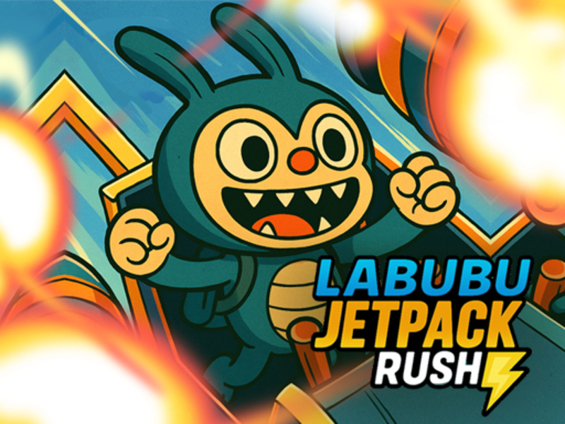 Spel Labubu jetpack rush på nätet