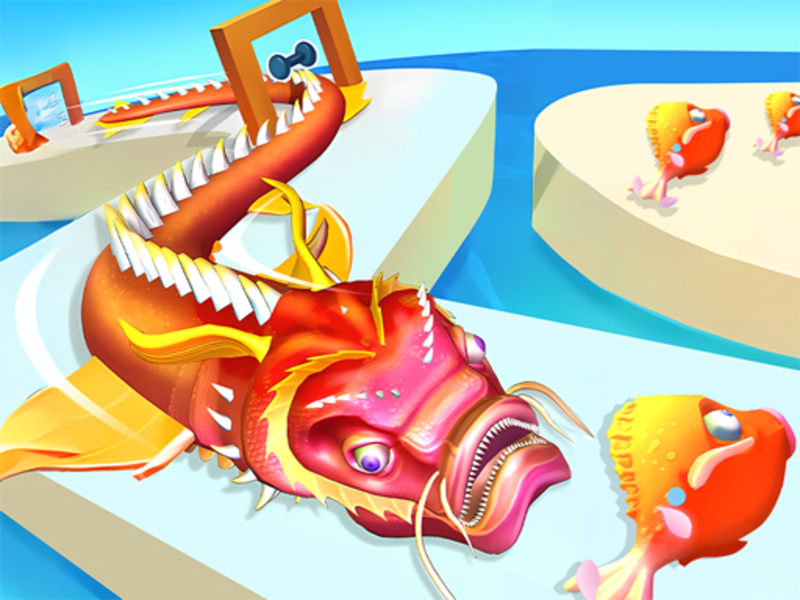 Spel Fiskutveckling 3D på nätet