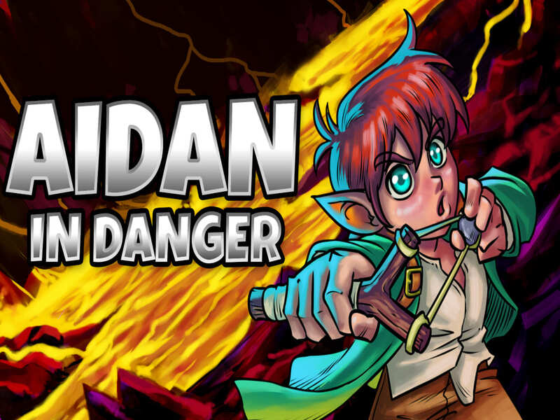 Spel Aidan i fara på nätet