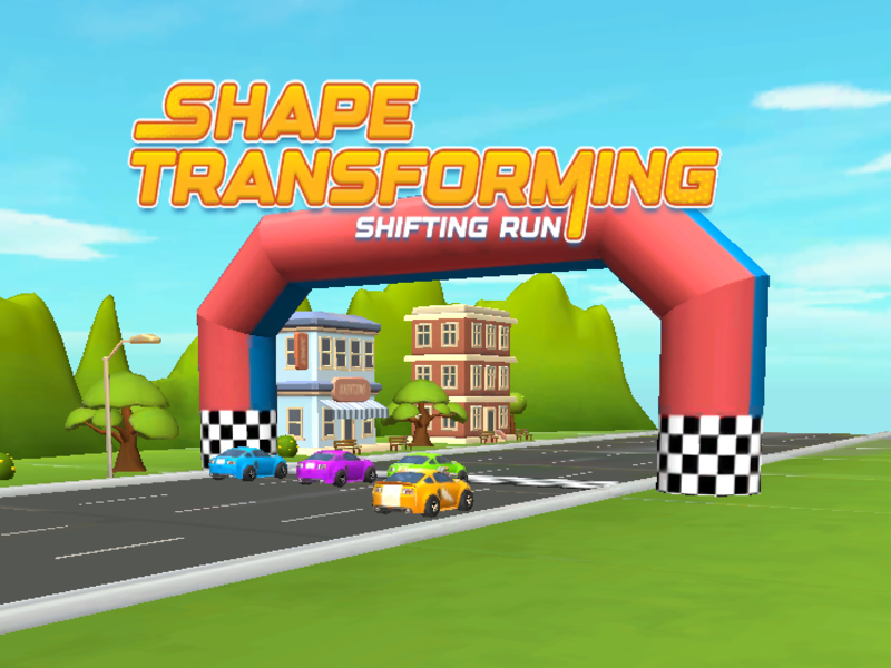 Spel Form transformerande skiftande körning på nätet