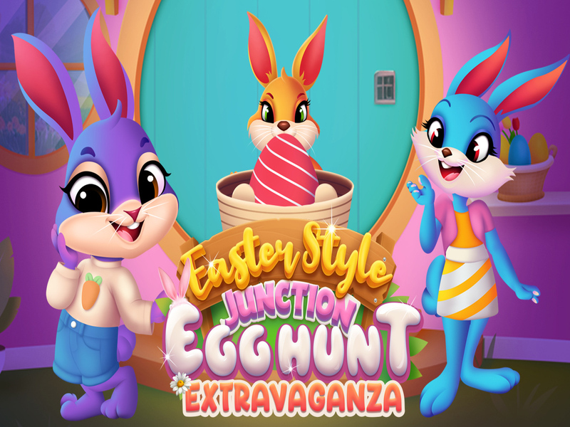 Spel Påskstil Junction Egg Hunt Extravaganza på nätet