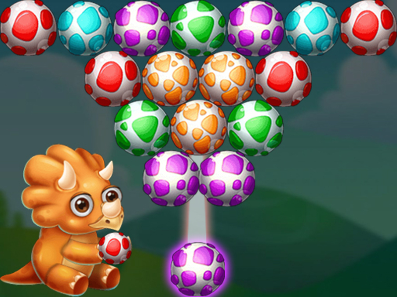 Spel Dino äggskytt på nätet