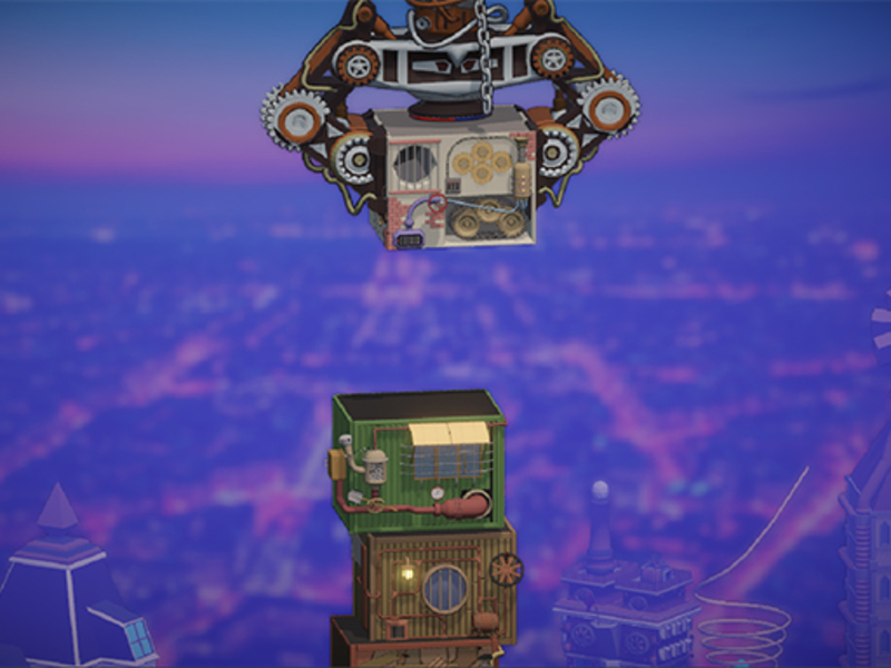 Spel Steampunk Tower Builder på nätet