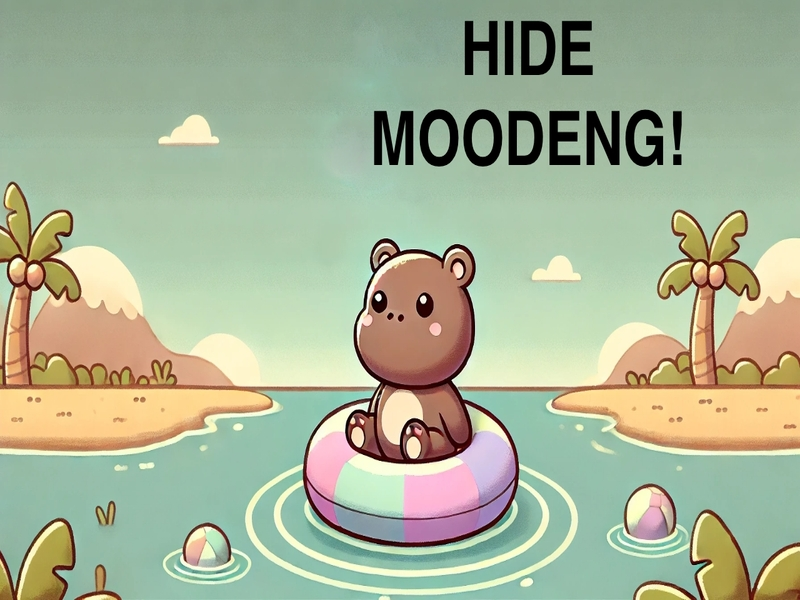 Spel Dölj Moodeng Hippo! på nätet